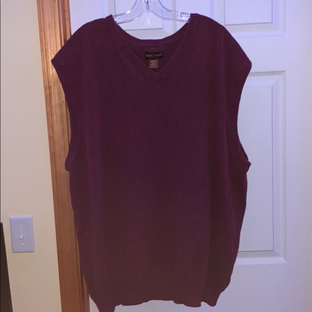 Men’s sleeveless sweater vest